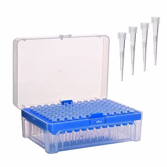Embouts de pipettes robotiques GEB 10ul Bulk Nature compatibles avec les consommables de biologie médicale Rainin Matériel de laboratoire en gros bon prix Fabrication professionnelle OEM